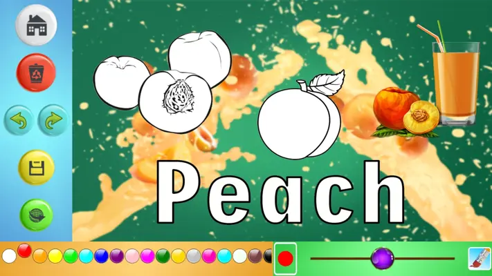 Fruits Names For Kids android App screenshot 2