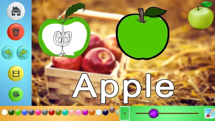 Fruits Names For Kids android App screenshot 3